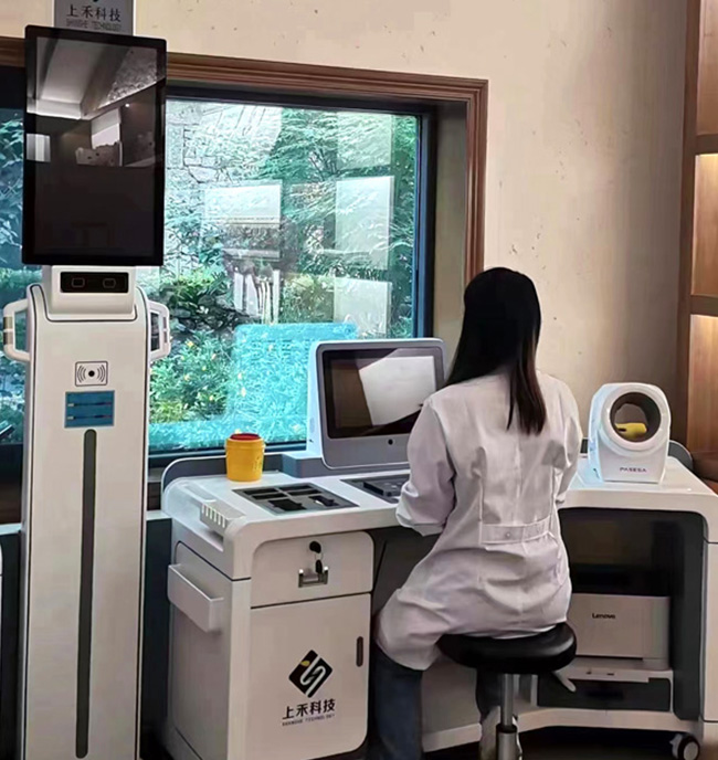 貴州健康管理中心SH-T20健康體檢一體機案例