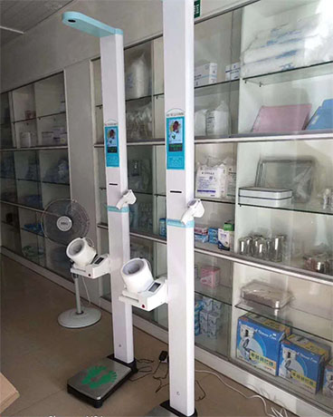 身高體重血壓脈搏醫(yī)用超聲波體檢機